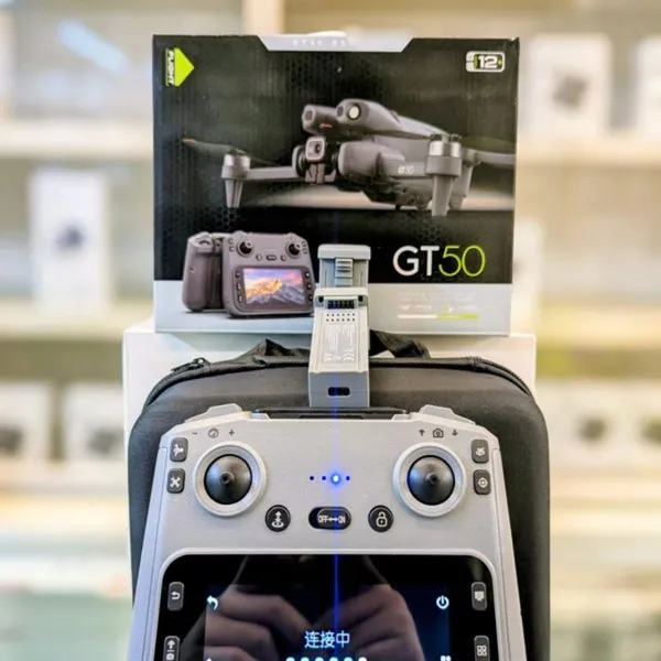 Playtastic_GT50_Pro_Mini_Drone_with_Remote_Display_–_Dual_Camera_4K_HD,_Foldable_&_Portable_Drone_()