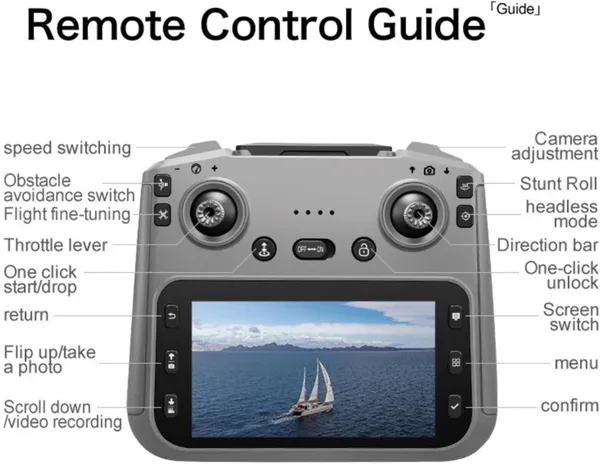 Playtastic_GT50_Pro_Mini_Drone_with_Remote_Display_–_Dual_Camera_4K_HD,_Foldable_&_Portable_Drone_()