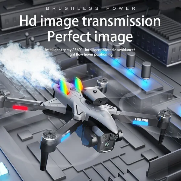 Playtastic_L22_Pro_Obstacle_Avoidance_Brushless_Folding_Quadcopter_Drone_with_HD_Camera_Drone_()