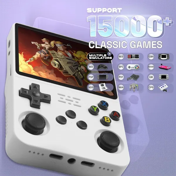Confiavel_Retro_Handheld_Game_,R36S_with_3.5"_IPS_Screen,_Linux_System,_Portable_Gaming_&_Entertainment_Device_64_GB_with_15000+_Games_(White)