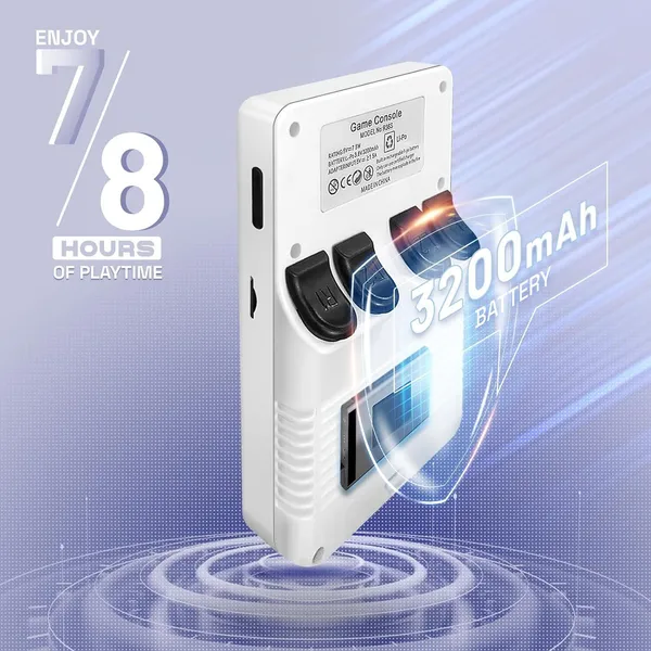 Confiavel_Retro_Handheld_Game_,R36S_with_3.5"_IPS_Screen,_Linux_System,_Portable_Gaming_&_Entertainment_Device_64_GB_with_15000+_Games_(White)