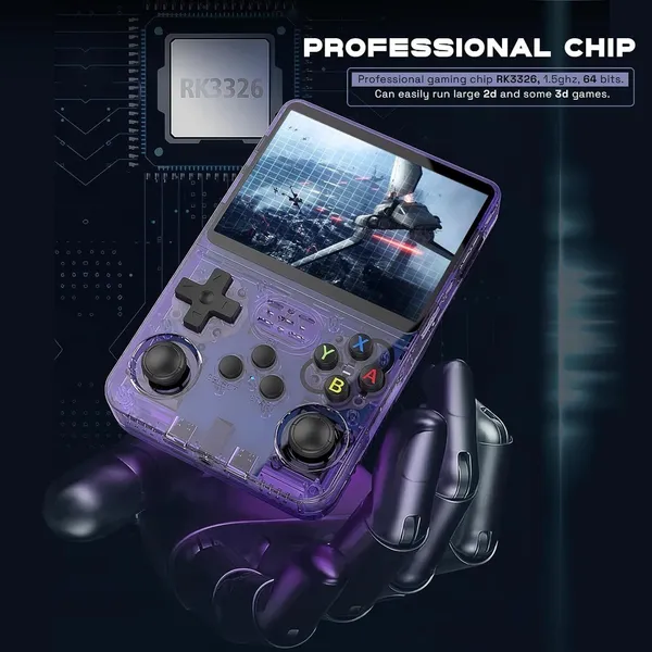 Confiavel_Retro_Handheld_Game_,R36S_with_3.5"_IPS_Screen,_Linux_System,_Portable_Gaming_&_Entertainment_Device_64_GB_with_15000+_Games_(Purple)