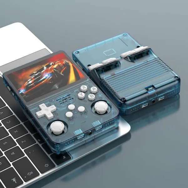Playtastic_R36S_Game_Console_3.5_inch_Retro_Emulator_System_64_GB_with_15000+Preinstall_video_game_Mario_,GTA_Vice_City_(Lake_Blue)