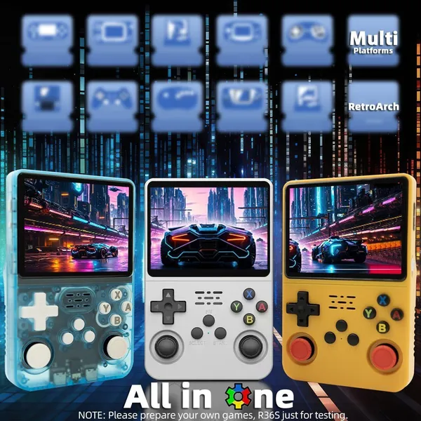 Playtastic_R36S_Game_Console_3.5_inch_Retro_Emulator_System_64_GB_with_15000+Preinstall_video_game_Mario_,GTA_Vice_City_(Lake_Blue)