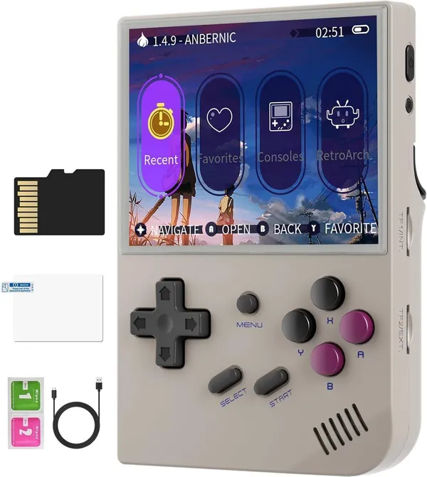Playtastic_RG35XX_Retro_Handheld_Game_Console_64_GB_with_Linux_System_3.5_Inch_IPS_Screen,_Built-in_64G_TF_Card_(Grey)