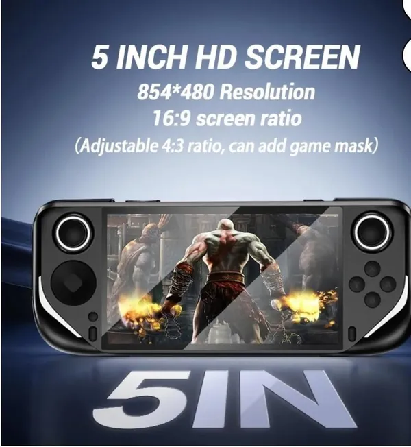 Playtastic_E6_Handheld_Game_Console_Portable_Video_Game_64_GB_with_5-inch_IPS_Screen,_10+_Emulators_and_10000+Retro_Games_(Black)