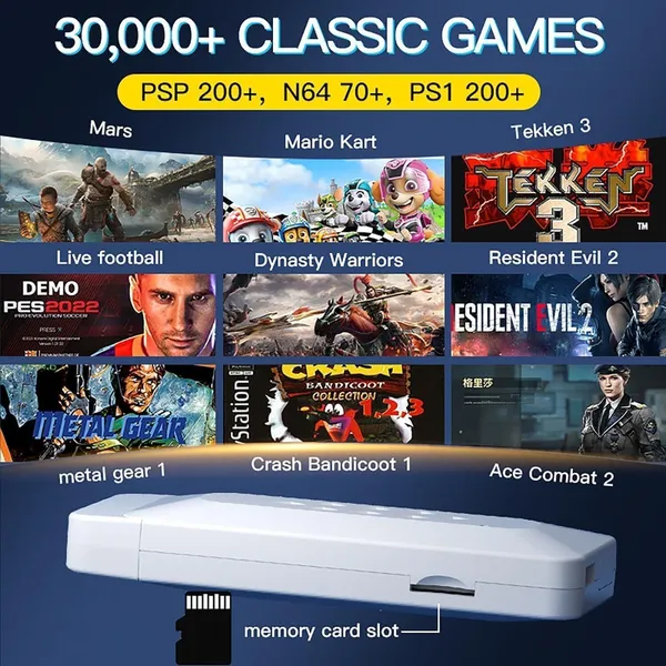 Playtastic_M22_Retro_Game_Stick_-_Wireless_HD_Plug_&_Play,_52_Emulators,_30,000+_Games_64_GB_with_Video_Games_Like_Mario_,GTA_Vice_City,_God_Of_War,Tekken_(Black)