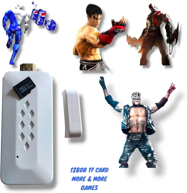 Playtastic_M22_Retro_Game_Stick_-_Wireless_HD_Plug_&_Play,_52_Emulators,_30,000+_Games_128_GB_with_Video_Games_Like_Mario_,GTA_Vice_City,_Super_Mario_Bros_,Contra_&_Retro_Games_(White)