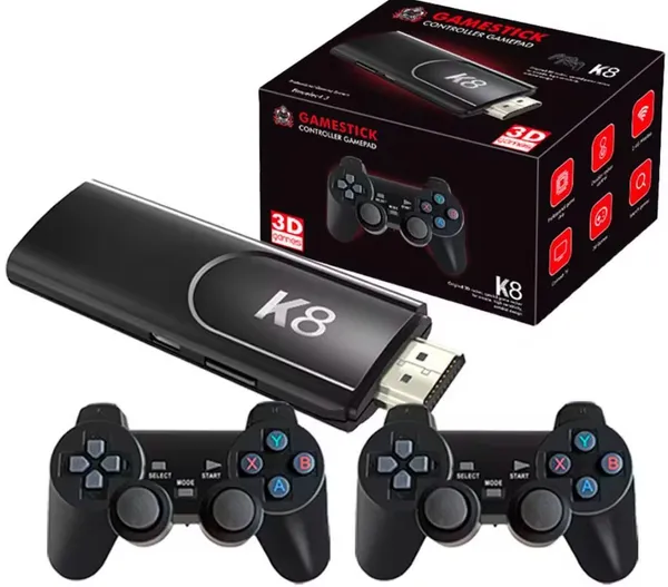 Playtastic_K8_Game_Stick_40000+_Inbuilt_Games_64_GB_with_Retro_Classic_3D_video_game_console_with,_2_Wireless_Controllers_(Black)