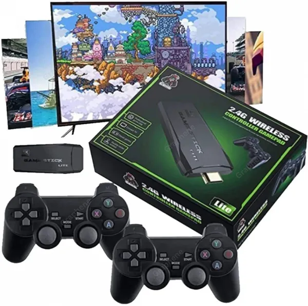 Playtastic_Retro_Game_Stick_2.4G_Wireless_Classic_Video_Game_64_GB_with_64_GB_with_Super_Contra,_with_10_Emulators_24000+_Games_2.4G_Wireless_(Black)