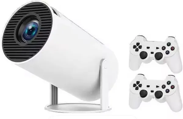 Playtastic_M300_Max_Retro_Video_Game_Console_64_GB_with_Android_11_System_Mini_Portable_Intelligent_Projector,_2_Wireless_Controllers_(White)