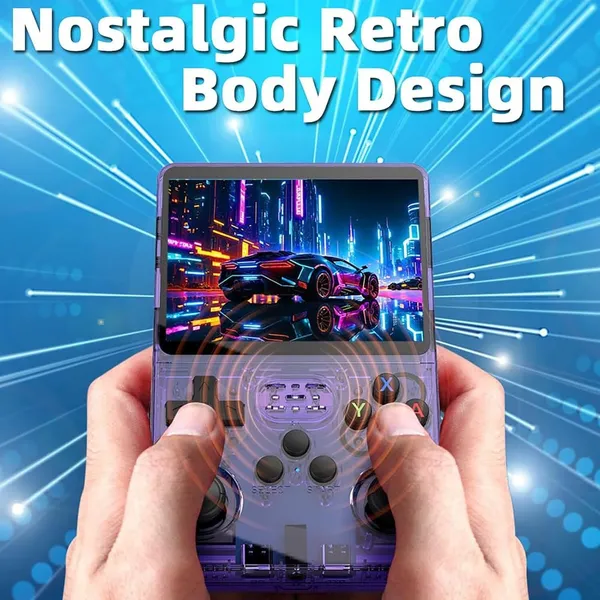 Playtastic_R36S_Game_Console_3.5_inch_Retro_Emulator_System_64_GB_with_15000+Preinstall_video_game_Mario_,GTA_Vice_City_(Transparent_Green)