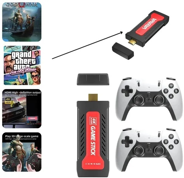 Playtastic_GD30_Gamestick_Video_Game_Console_-_Classic_2D/3D_Games_128_GB_with_15000+Preinstall_video_game_Mario_,GTA_Vice_City,_Tekken_(White)