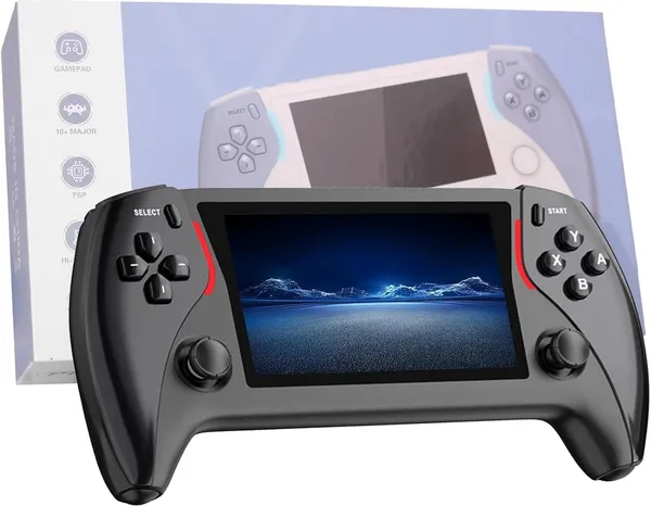 Playtastic_Protect_X_Pro_Handheld_Retro_Game_Console_Linux_System_64_GB_with_20+_Emulator_64G_TF_Card,_15000+_game,_Portable_Retro_Game_Console_(Black)