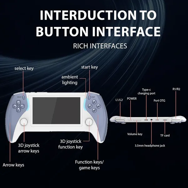 Playtastic_Protect_X_Pro_Handheld_Retro_Game_Console_Linux_System_64_GB_with_20+_Emulator_64G_TF_Card,_15000+_game,_Portable_Retro_Game_Console_(Black)