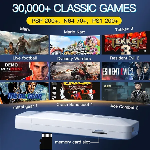 Playtastic_M22_Retro_Game_Stick_-_Wireless_HD,_52_Emulators,_25000+_Games_128_GB_with_Mario_Bros,_SmackDown,_Tekken,_God_Of_War,_Other_Retro_Games_(White)
