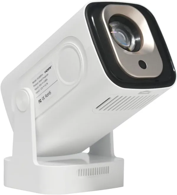Playtastic_HY260_Pro_Mini_Projector_Physical_1080P_Voice_Control_Free-Style_180°_Projection_64_GB_with_Native_Support_for_4K_Resolution_with_Bluetooth_180°Rotatable_(White)