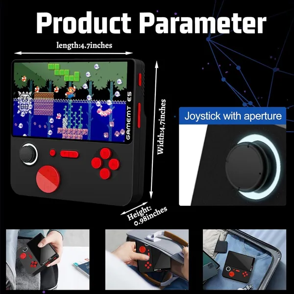 Playtastic_E5_Arcade_Game_Console_64_GB_with_15000+Preinstall_video_game_(Black)