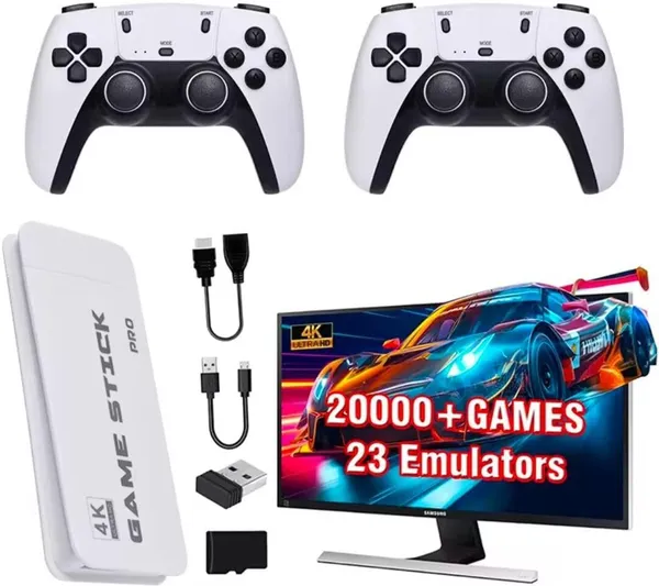Playtastic_M15_Retro_Game_Stick_Console_Pro_2.4G_Dual_Wireless_game_box_64_GB_with_with_Mario,Tekken_3,_with_10_Emulators_24000+_Games_2.4G_Wireless_Controllers_(White)