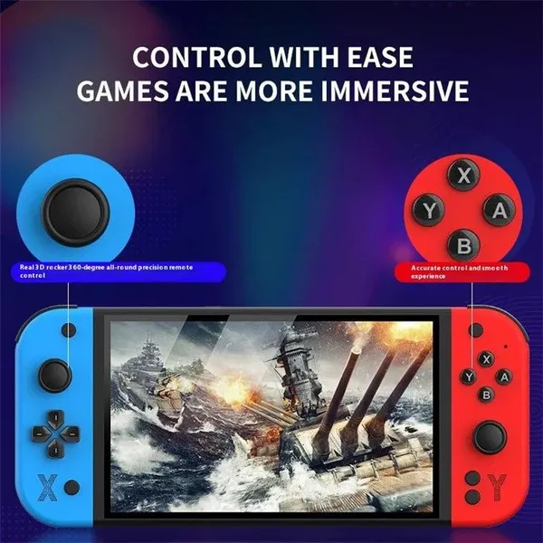 Playtastic_G90_7_Inch_IPS_HD_Screen_Handheld_Game_Console_Multi-System_Emulator_64_GB_with_15000+Preinstall_video_game_Mario_,GTA_Vice_City_(Red_&_Blue)