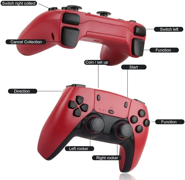 Playtastic_M18_4K_Ultra_HD_Game_Stick_64_GB_with_2_Wireless_Controllers,_with_10_Emulators_24000+_Games_Like_Tekken_3,_Mario_(Red)