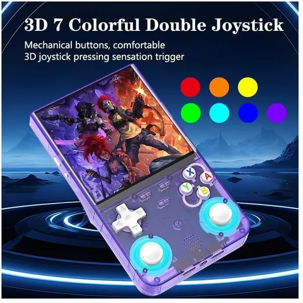 Playtastic_R36_Ultra_Game_Console_4_inch_Retro_Emulator_System_64_GB_with_20000+Preinstall_video_game_20+_Simulators_(Purple)