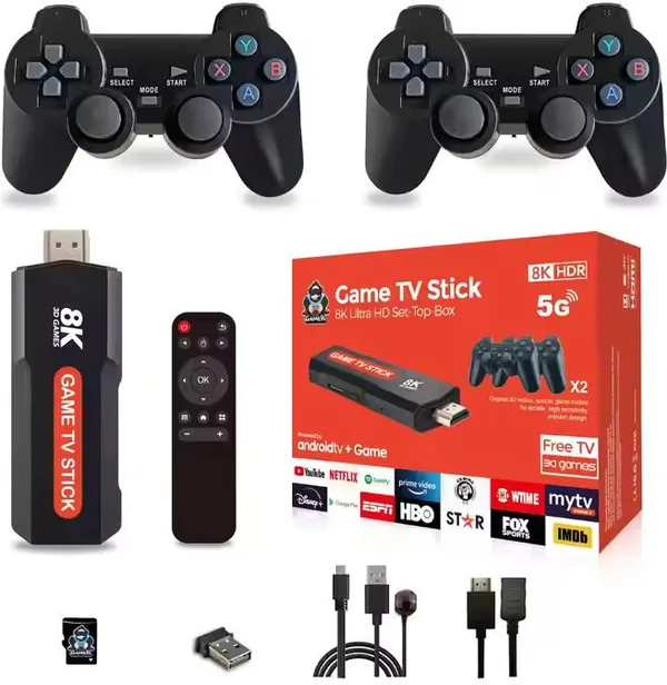 Playtastic_X2_PLUS_M8_Video_Game_Console,_4K_64_GB_with_2_Wireless_Controller_TV_Stick,_30000+_Games_For_PSP_(Black)