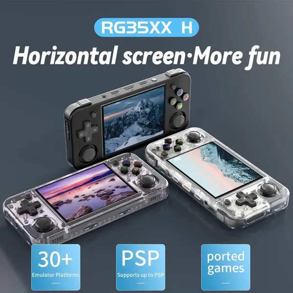 Playtastic_RG35XX_H_Retro_Handheld_Game_Console_64_GB_with_Linux_System_3.5_Inch_IPS_Screen,_Built-in_64G_TF_Card,_3300_MAH_Battery_(Purple)