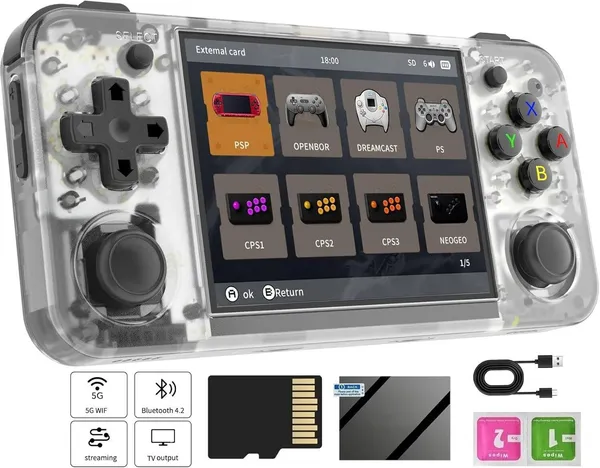 Playtastic_RG35XX_H_Retro_Handheld_Game_Console_64_GB_with_Linux_System_3.5_Inch_IPS_Screen,_Built-in_64G_TF_Card,_3300_MAH_Battery_(White)