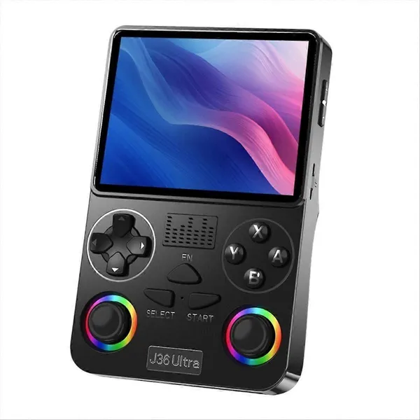Playtastic_J36_Ultra_Game_Console_4_inch_Retro_Emulator_System_64_GB_with_RGB_joystick_lighting_&_Built-in_YouTube_support_(Black)