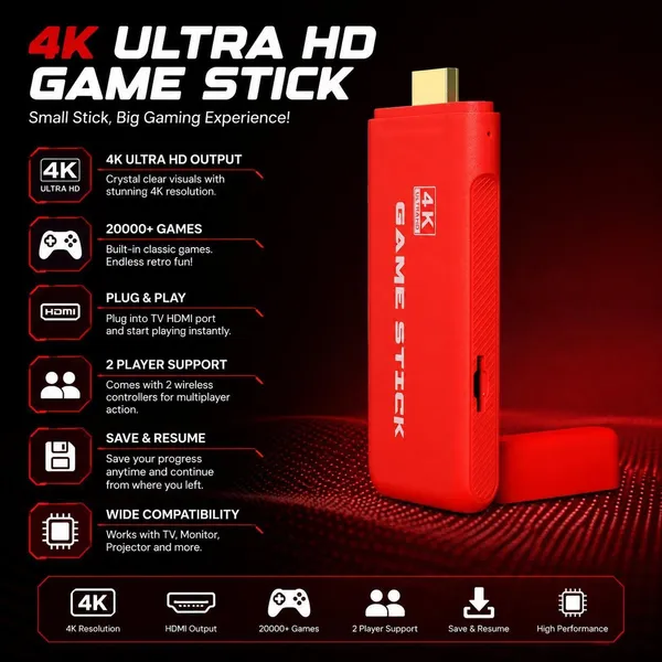 Playtastic_M9_Plus_4K_Ultra_HD_Game_Stick_64_GB_with_2_Wireless_Controllers,_with_10_Emulators_24000+_Games_2.4G_Wireless_(Black)