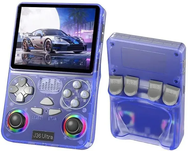 Playtastic_J36_Ultra_Game_Console_4_inch_Retro_Emulator_System_64_GB_with_RGB_joystick_lighting_&_Built-in_YouTube_support_(Purple)
