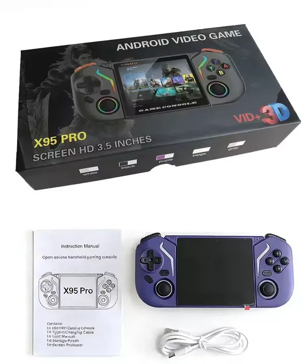 Playtastic_X95_PRO_Portable_Retro_Gaming_Console_|_RGB_Analog_Joysticks_64_GB_with_15000+Preinstall_video_game_Mario_,GTA_Vice_City_(Purple)