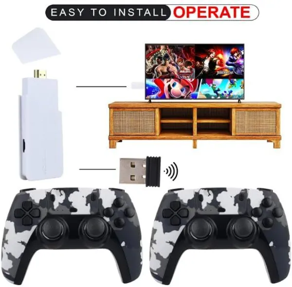 Playtastic_M18_4K_Ultra_HD_Game_Stick_64_GB_with_2_Wireless_Controllers,_with_10_Emulators_24000+_Preloaded_Retro_Arcade_Games_(Camouflage)