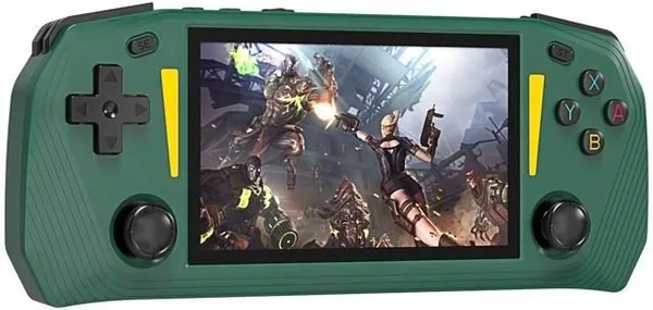 Playtastic_G33_4.3”_IPS_Screen_Gaming_Console_Game_Player_with_20+_Classic_Emulators_64_GB_with_Built-in_64G_TF_Card,_Linux_System_4.3_Inch_IPS_Screen_(Green)