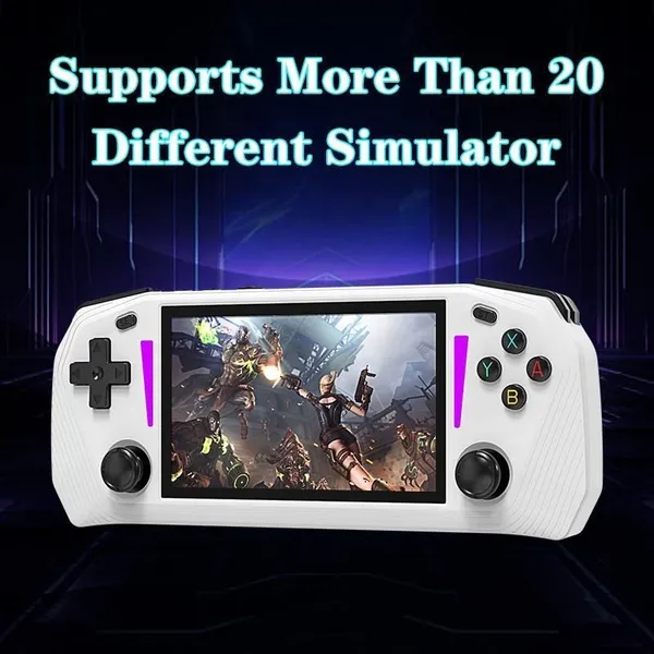 Playtastic_G33_4.3”_IPS_Screen_Gaming_Console_Game_Player_with_20+_Classic_Emulators_64_GB_with_Built-in_64G_TF_Card,_Linux_System_4.3_Inch_IPS_Screen_(Green)