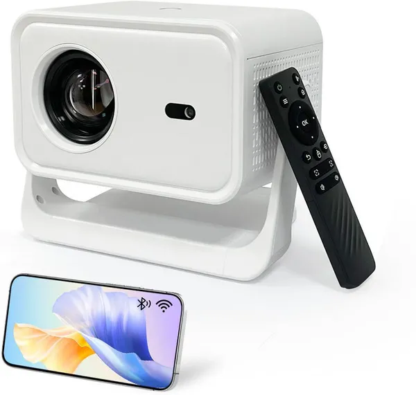 Playtastic_P21_LED_Smart_Projector_1080P_400_ANSI_Lumens_Android_13_Auto_Focus_(5799_lm_/_Wireless)_Portable_Projector_(White)