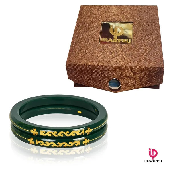Ira_Peu_Trending_Viral_Gold_Pola_22k_Hallmark_916_Yellow_Gold_Handmade_Pola_Bangles_Wedding_Chooda_Churas_For_Women_With_Purity_Certificate_Set_Of_2pcs