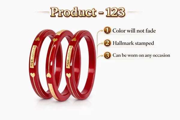 Ira_Peu_22k_Hallmark_Stamped_Pola_Bangles_Premium_Laminated_Bridal_Bangles_For_Women_22kt_Pure_Gold_Traditional_Pola_Kada_Classic_Indian_Bridal_Gold_Bangle_For_Women_Pac_Of_4