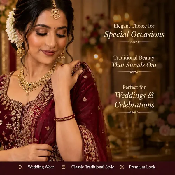 Maroon_Pola_Bangles_Set_For_Women
