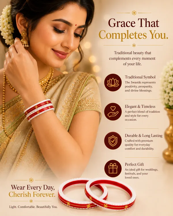 Swastik_Red_And_White_Gold_Pola_Bangle