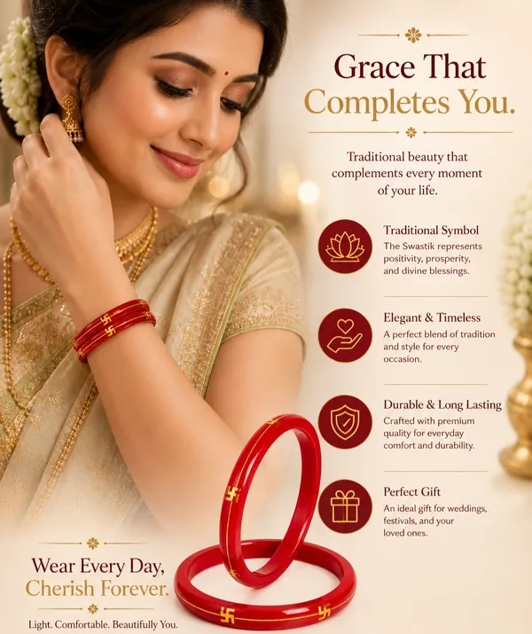 Red_Swastik_Pola_Bangle_Set_For_Women