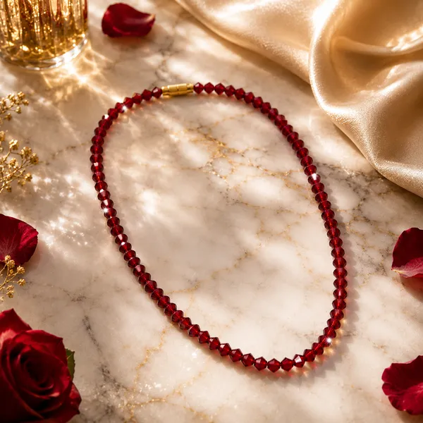 Crystal_Beaded_Necklace_For_Women_|_Faceted_Glass_Beads
