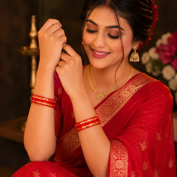 Gold_Pola_Bangles_Set_For_Women