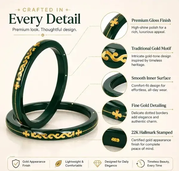 Green_Gold_Pola_Bangles_For_Women