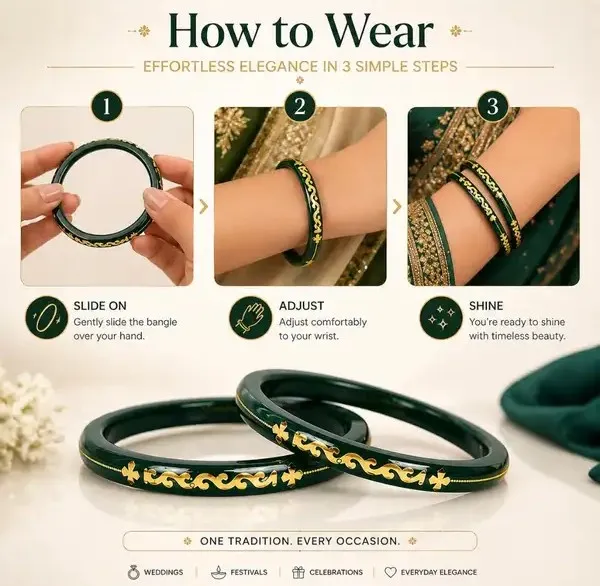 Green_Gold_Pola_Bangles_For_Women