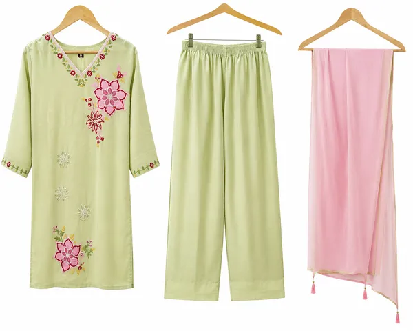 Green_Mal_Chanderi_Premium_Kurta_Set_With_Dupatta_For_Women