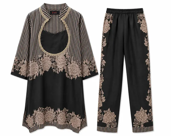 Black_Mulmul_Cotton_Premium_Kurta_Set_For_Women