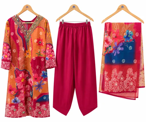 Multicolor_Organza_Premium_Ethnic_Suit_Set_For_Women
