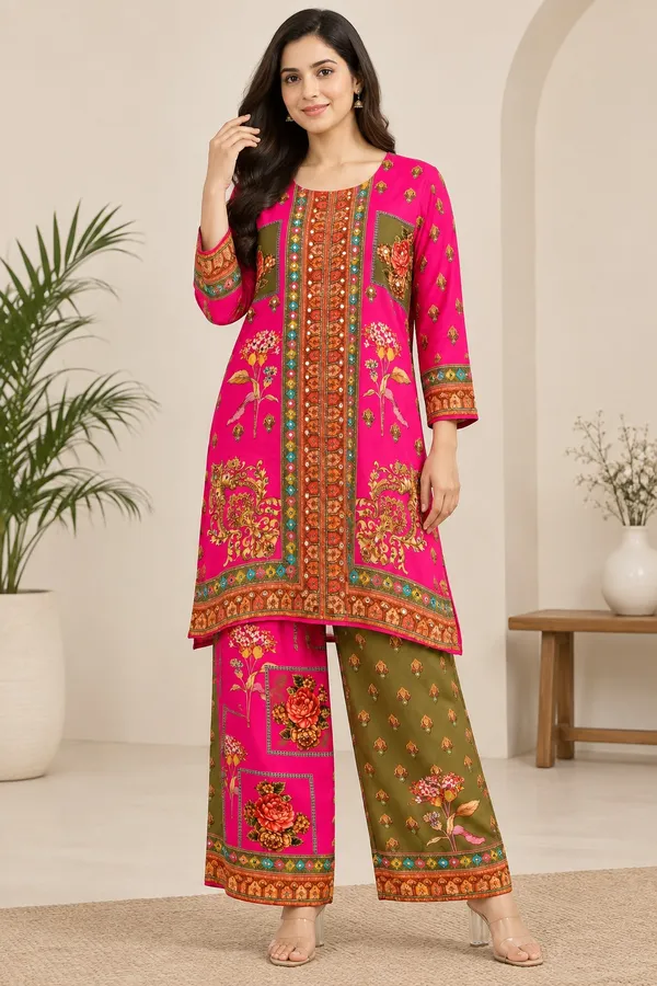 Women’s_Printed_Straight_Kurta_with_Palazzo_Set_–_Pink_Ethnic_Wear